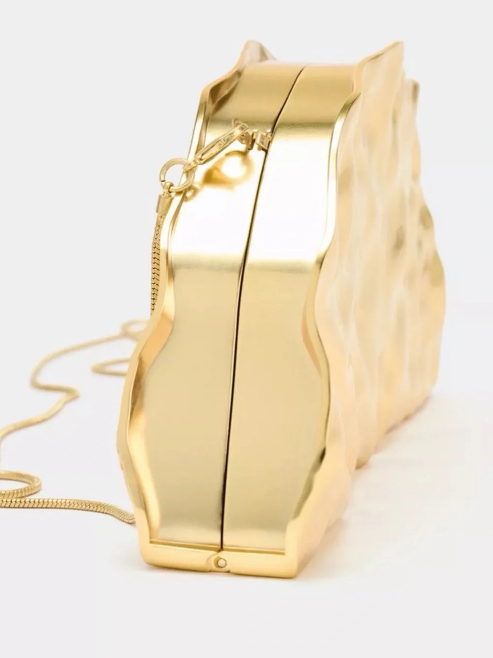 Zara shiny gold